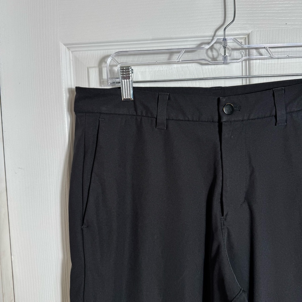 Lululemon Commission Pants Warpstreme Black Men’s 34x30 Classic - Picture 7 of 16